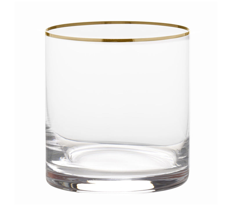 Mikasa Julie Gold Set of 4 Double-Old FashionedGlasses — View 4