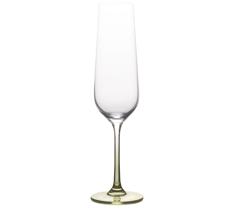Mikasa Gianna Ombre Sage Flute Glasses, Set of4 — View 4