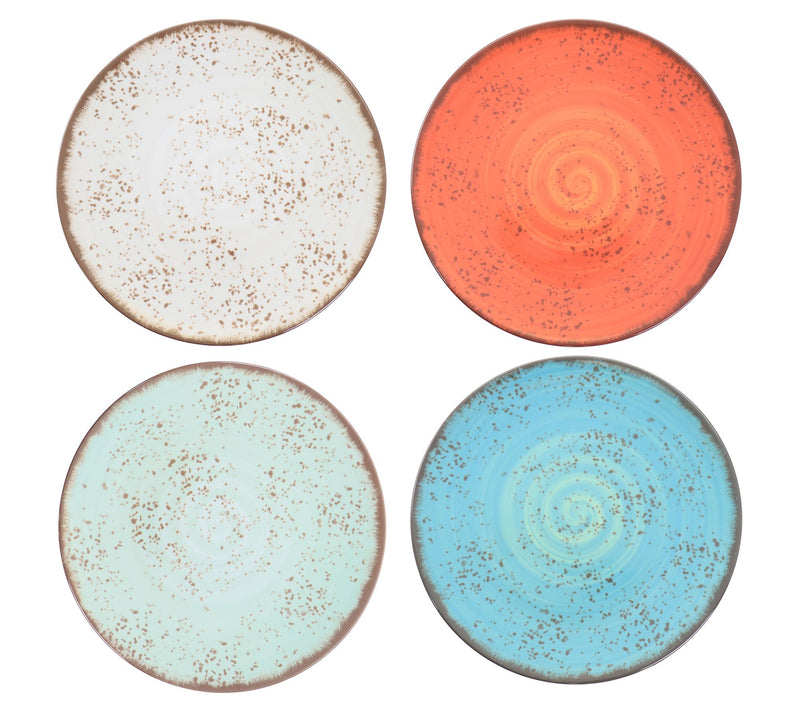 Elama Pryce 12-Piece Melamine Dinnerware Set — View 5