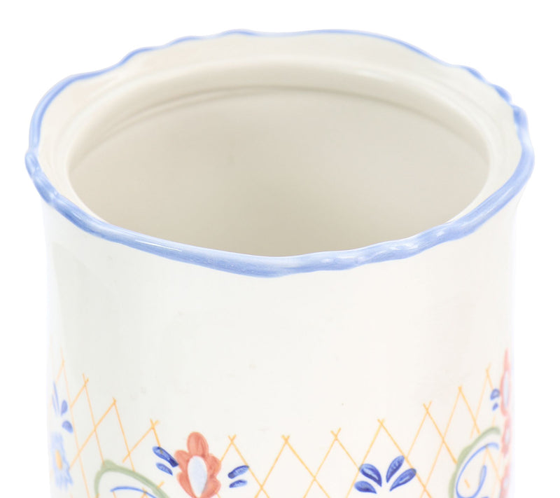 Laurie Gates Tierra 2.7-qt Hand Painted Caniste r with Lid — View 6