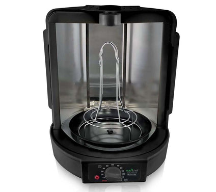 Nutrichef Vertical Rotate Rotisserie Oven withAccessories