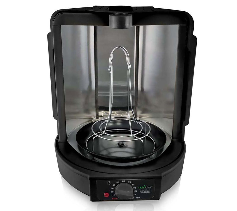 Nutrichef Vertical Rotate Rotisserie Oven withAccessories — Main view