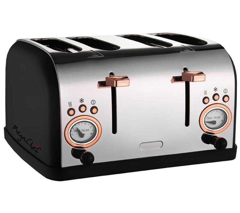 MegaChef 4-Slice Wide Slot Variable Toaster — View 3