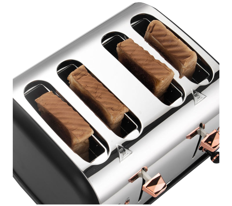 MegaChef 4-Slice Wide Slot Variable Toaster — View 6