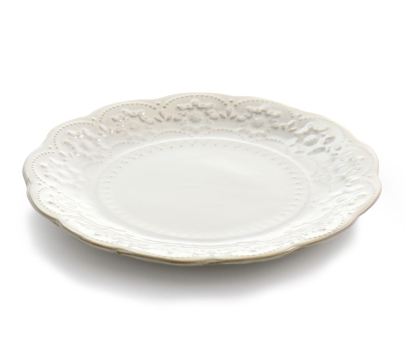 Elama Countess 16-Piece Double-Bowl Stoneware Dinnerware Set — View 7