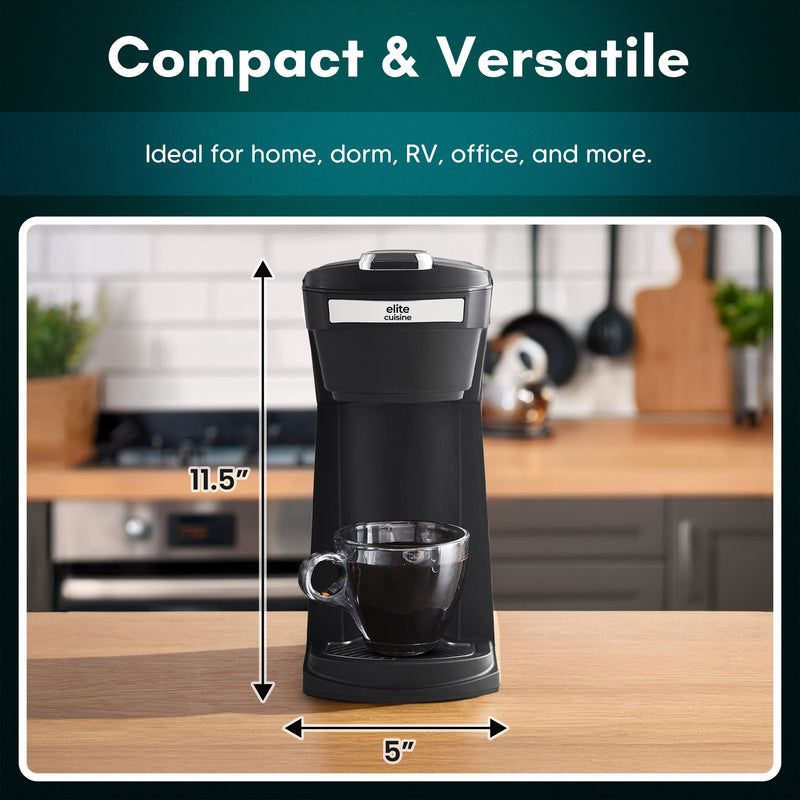 Elite Gourmet Single Serving Personal Coffee Maker — View 5