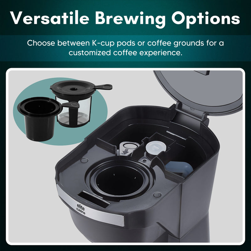 Elite Gourmet Single Serving Personal Coffee Maker — View 4