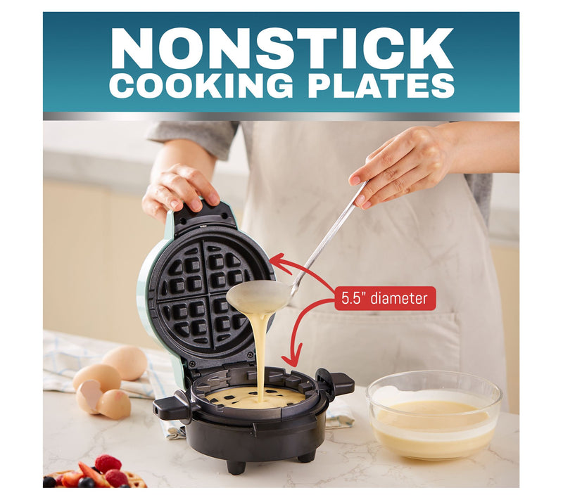 Elite Gourmet Fluffy Stuffed Belgian Waffle Maker — View 6