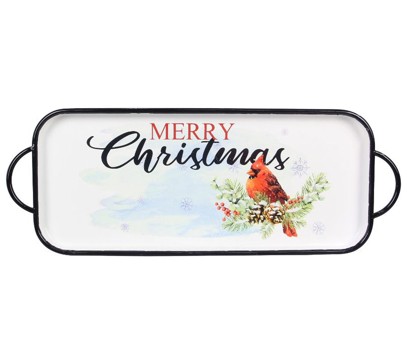 Young's Inc. Enamel Christmas Tray — Main view