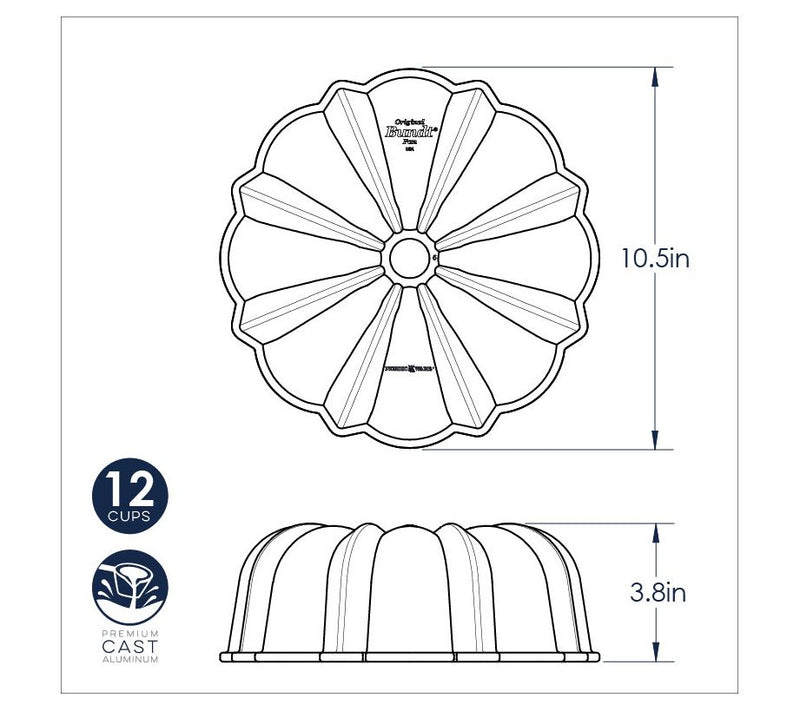 Nordic Ware Sparkling Bundt Pan & Ornament Set — View 6