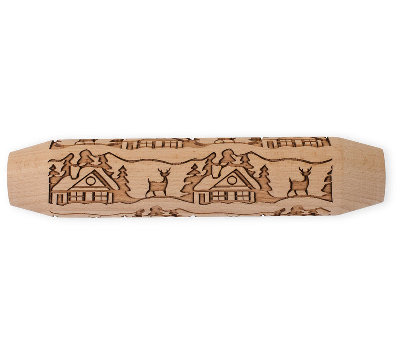 Nordic Ware Woodland Cottage Rolling Pin & HalfSheet Pan Set — View 4