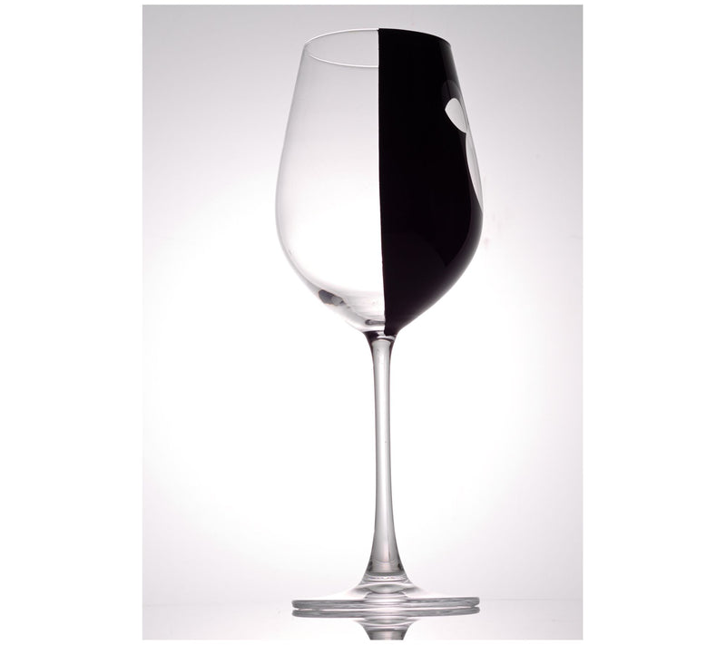JoyJolt Set of 2 16oz Disney Luxury Mickey Wine Glasses — View 5