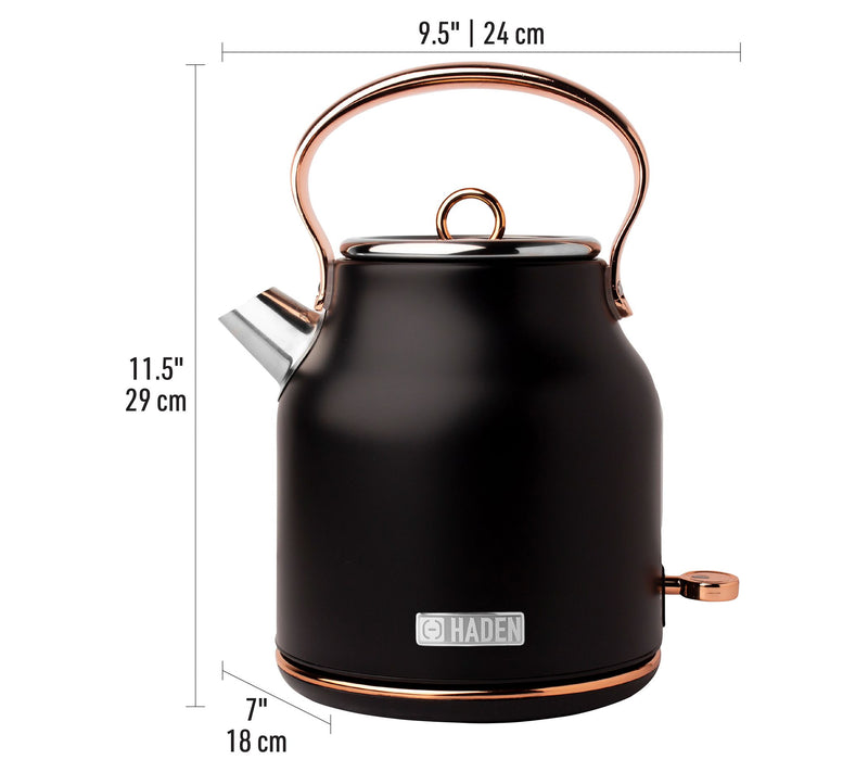 Haden Heritage 1.7-Liter (7-Cup) Electric Kettl e — View 20