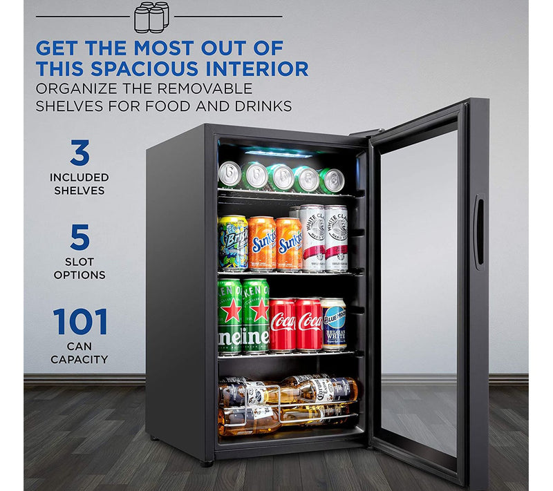 Ivation 101 Can Mini Refrigerator — View 7