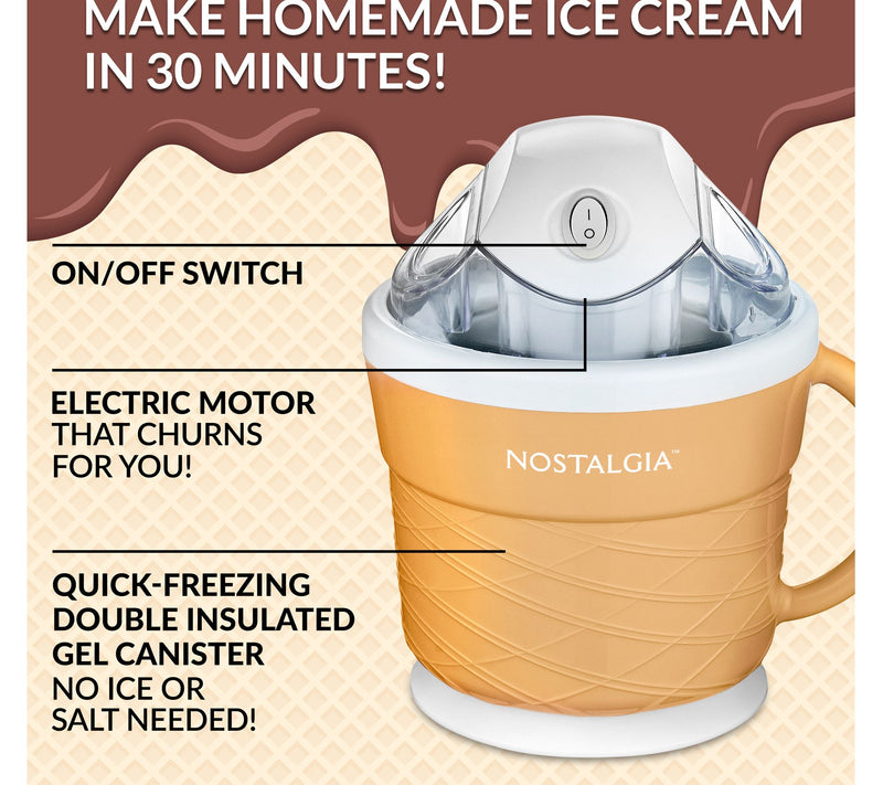 Nostalgia 1.5-Pint Electric Ice Cream Maker — View 8