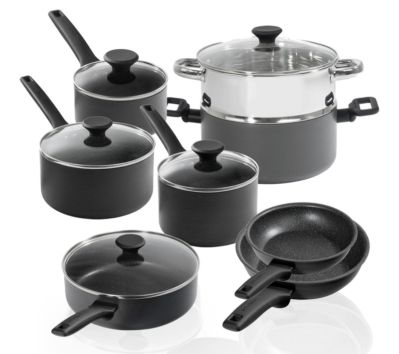 Granitestone Pro Premiere 13-Piece Hard Anodized Cookware Set — Main view