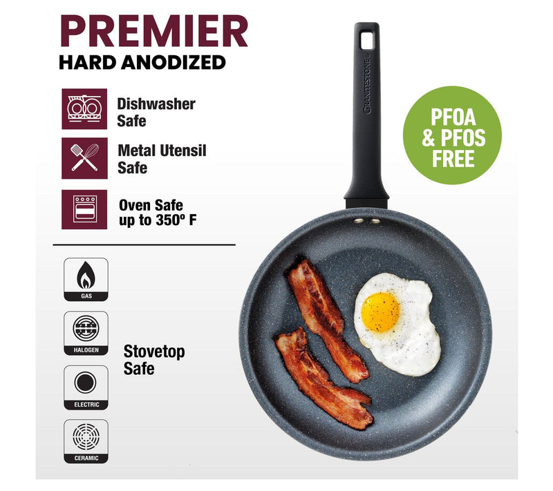 Granitestone Pro Premiere 13-Piece Hard Anodized Cookware Set — View 5
