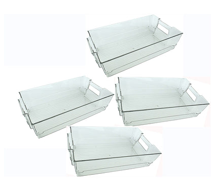 Kinetic 4-Pack Storage and Organizer Bins