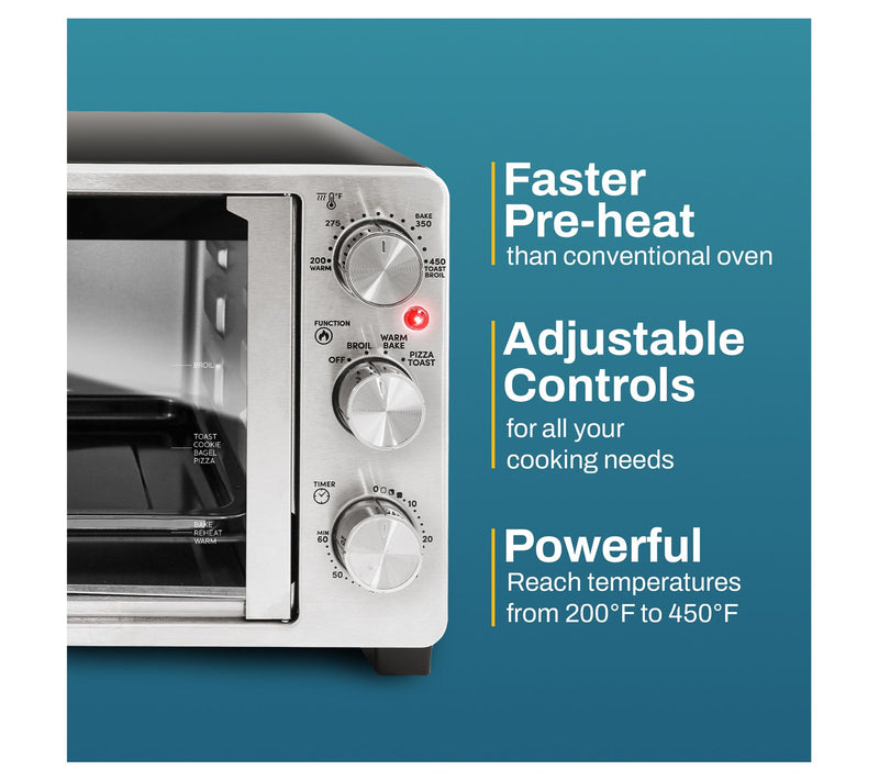 Elite Gourmet Double Door Oven — View 7