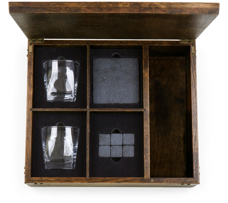 Legacy Partners Inscribed Whiskey Box Gift Set — View 3