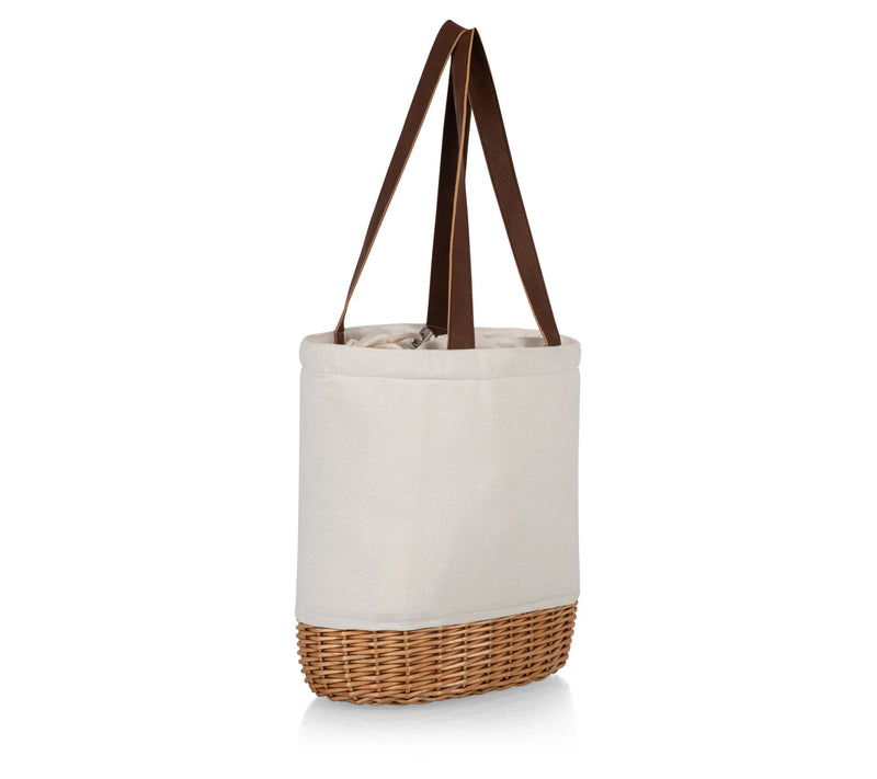 Picnic Time Pico Willow and Canvas Lunch Basket — View 4