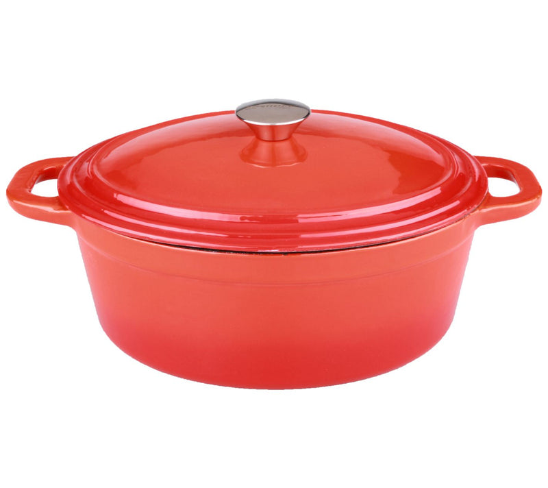 BergHOFF Neo 8-Qt Cast Iron Oval Covered Dutch Oven — View 5