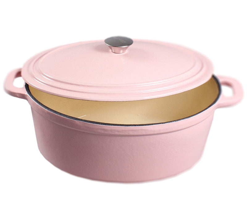 BergHOFF Neo 8-Qt Cast Iron Oval Covered Dutch Oven — View 7