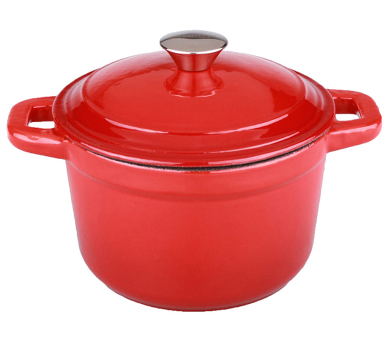 BergHOFF Neo 3-Qt Cast Iron Round Covered Dutch Oven — View 7
