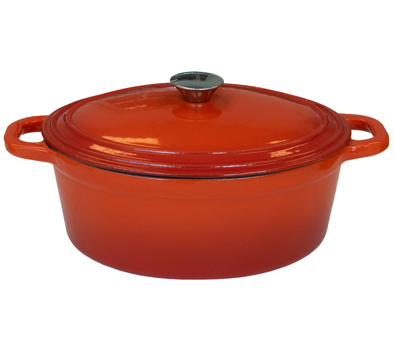 BergHOFF Neo 5-Qt Cast Iron Oval Covered Dutch Oven — View 9