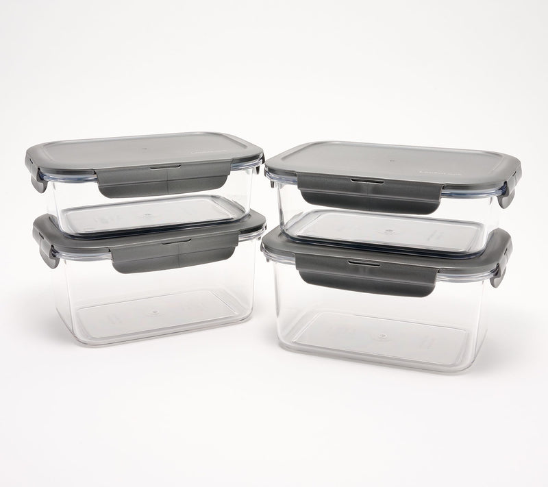 LocknLock 4-Piece Tritan Rectangle Storage Containers — View 25