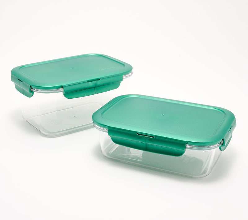LocknLock 4-Piece Tritan Rectangle Storage Containers — View 10