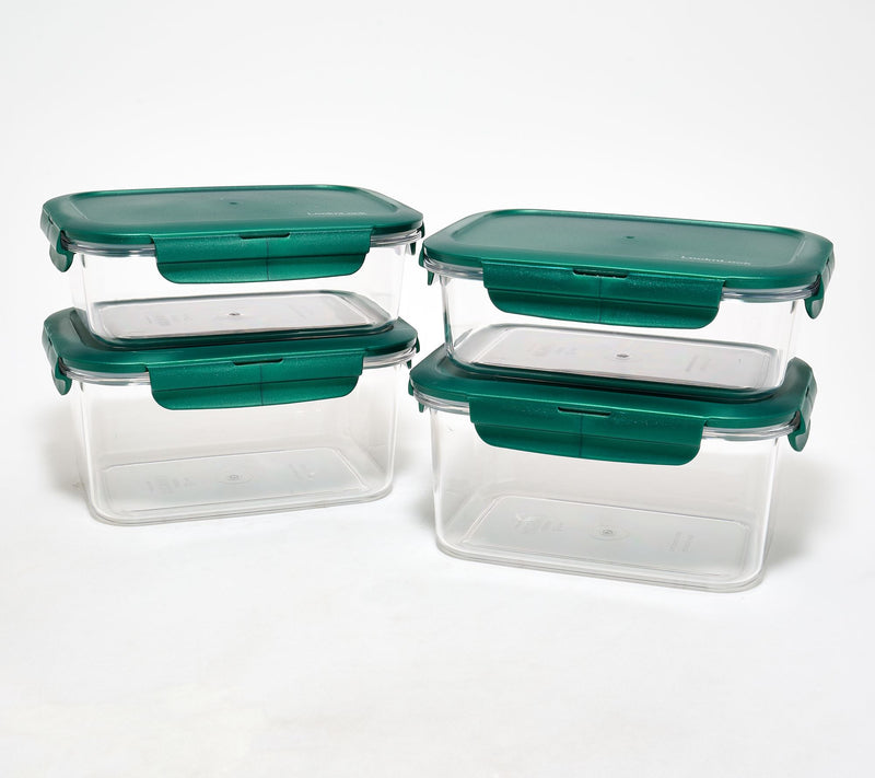 LocknLock 4-Piece Tritan Rectangle Storage Containers — View 9