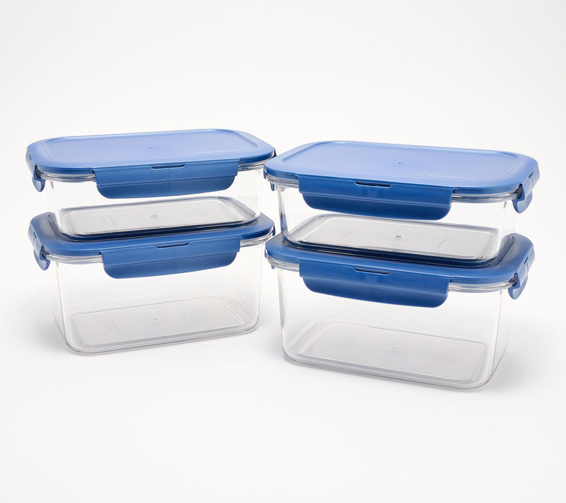 LocknLock 4-Piece Tritan Rectangle Storage Containers — View 30