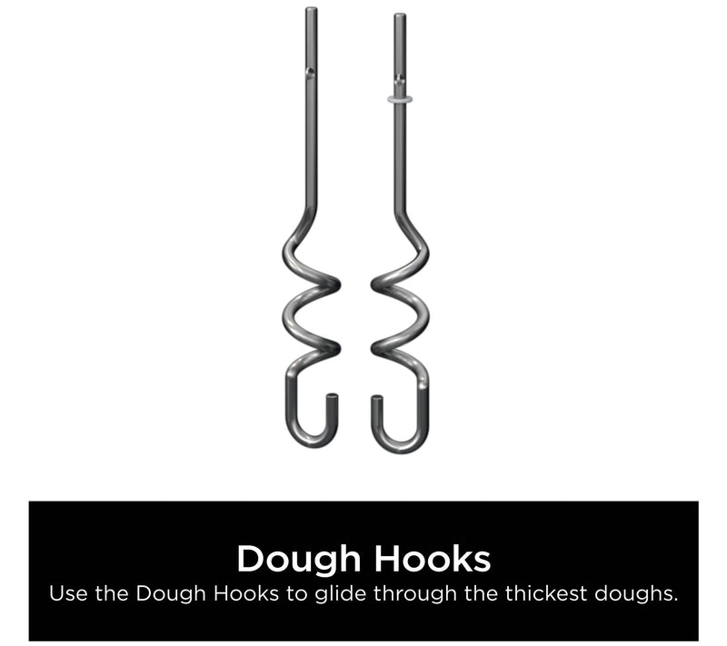 Ninja Foodi Dough Hooks for Power Mixer — View 4