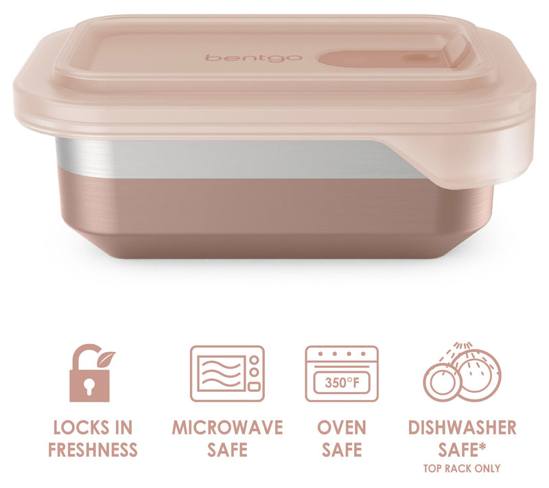 Bentgo Microsteel Heat & Eat Snack Size Contain er — View 5