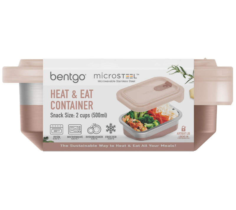 Bentgo Microsteel Heat & Eat Snack Size Contain er — View 9