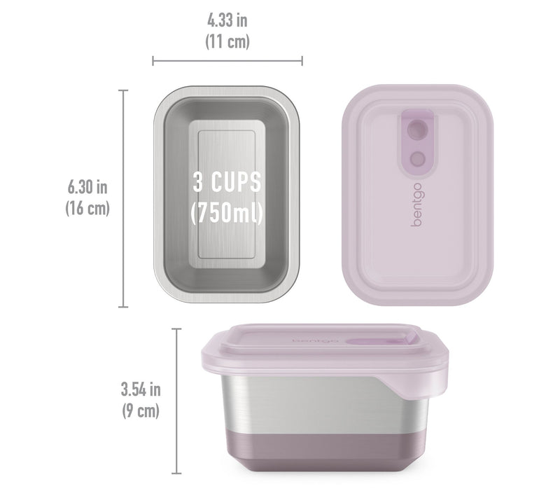 Bentgo Microsteel Heat & Eat Lunch Size Contain er — View 8