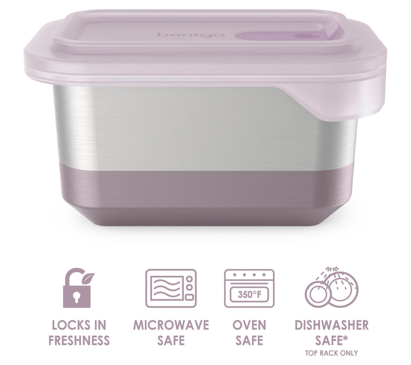Bentgo Microsteel Heat & Eat Lunch Size Contain er — View 5