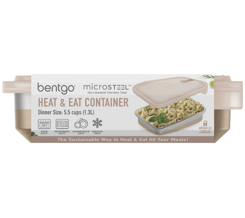 Bentgo Microsteel Heat & Eat Dinner Size Contai ner — View 9