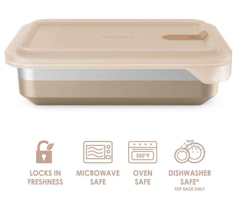 Bentgo Microsteel Heat & Eat Dinner Size Contai ner — View 5