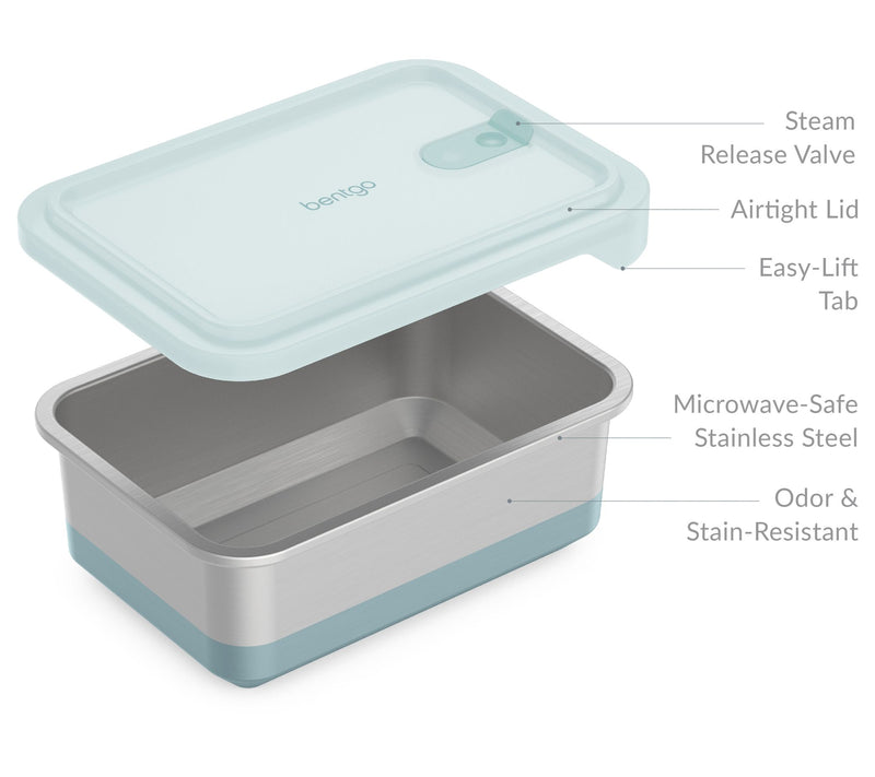 Bentgo Microsteel Heat & Eat Family Size Contai ner — View 7