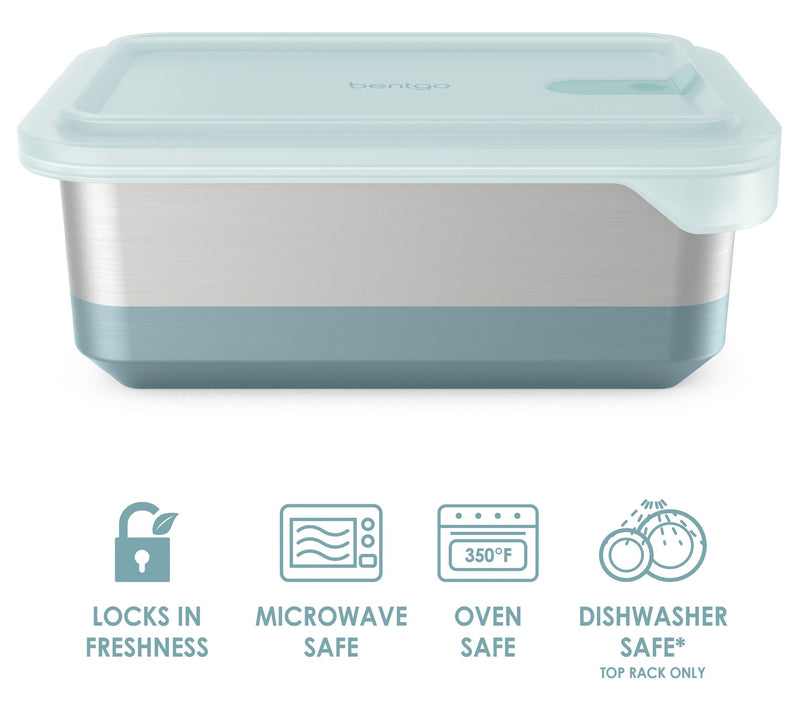 Bentgo Microsteel Heat & Eat Family Size Contai ner — View 5