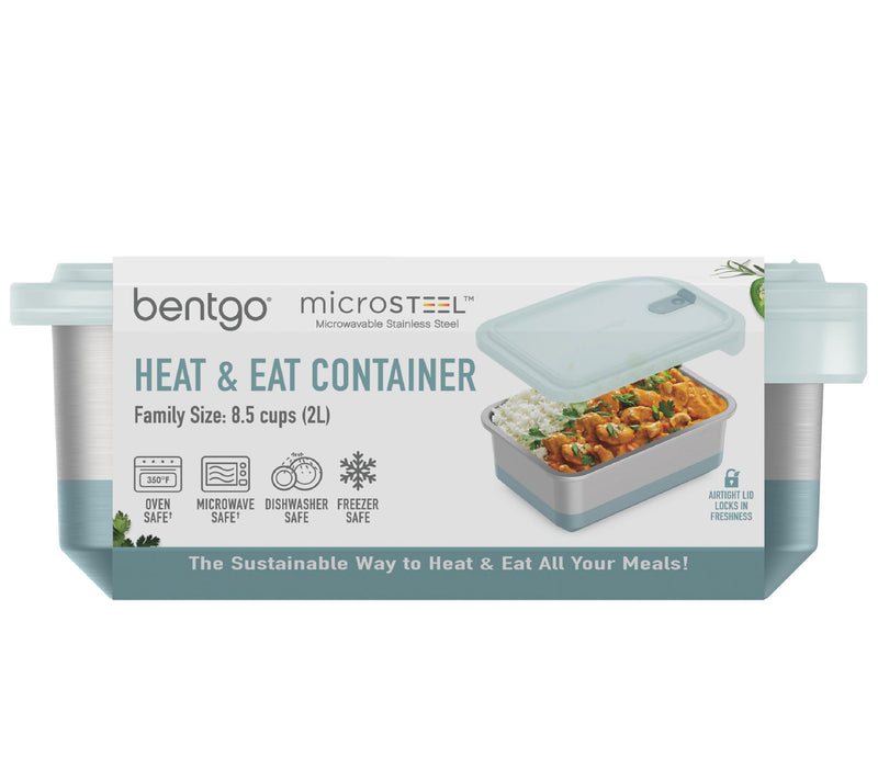 Bentgo Microsteel Heat & Eat Family Size Contai ner — View 9