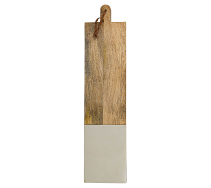 Foreside Home & Garden Resin & Wood Long Cutting Board