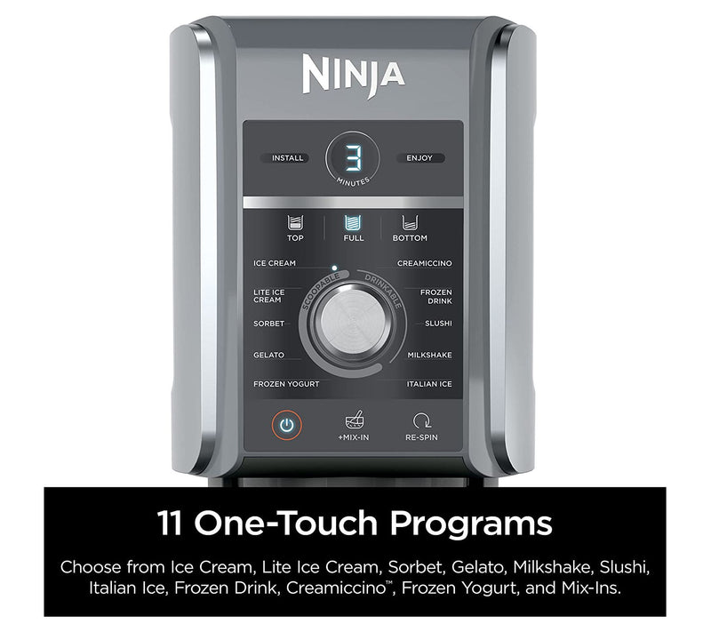 Ninja CREAMi Deluxe 11-in-1 XL Ice Cream Maker — View 6