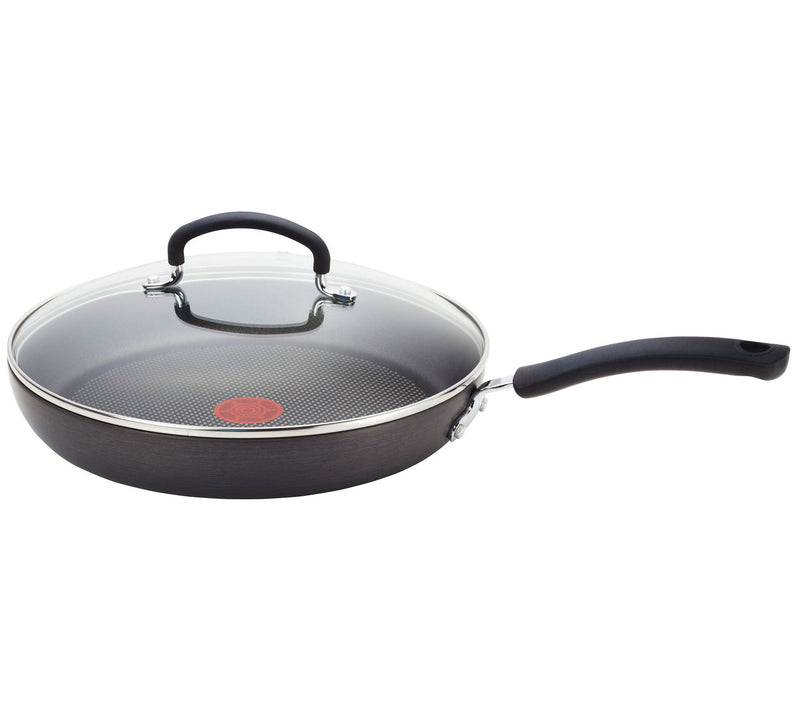 T-Fal Ultimate Hard Anodized 10-inch Covered Deep Saute Pan — Main view