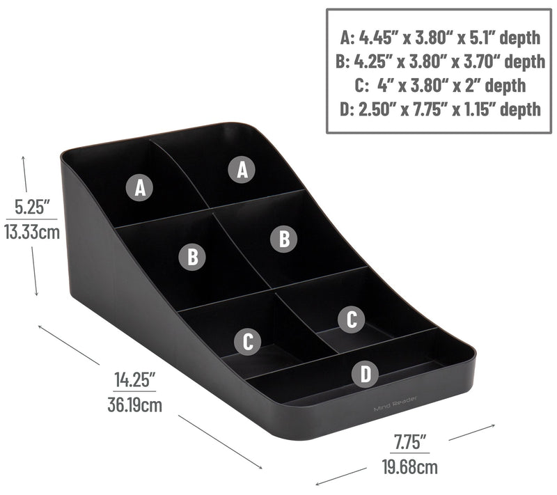 Mind Reader Set of (2) Anchor Collection Condim ent Dispenser — View 7