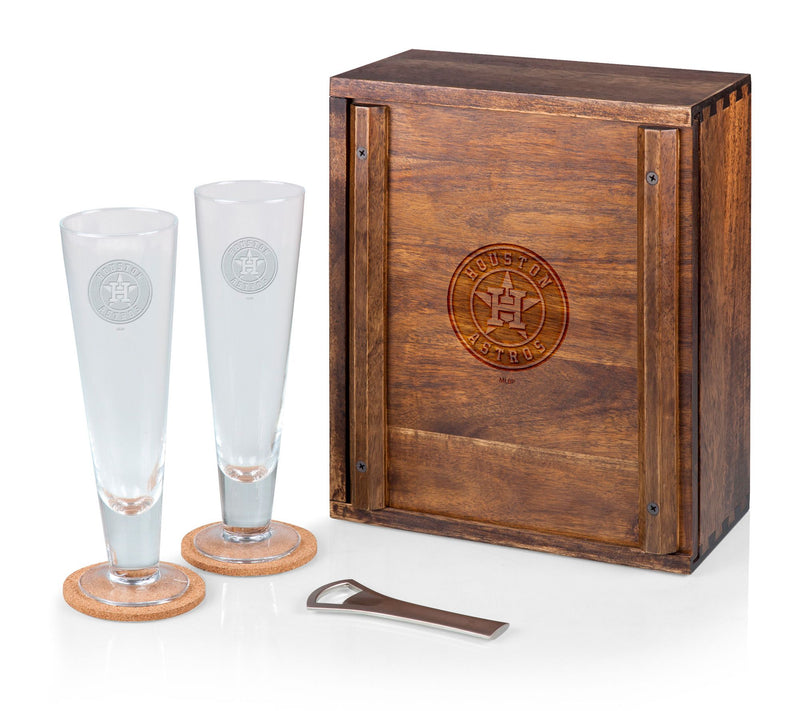 Legacy MLB Pilsner Beer Glass Gift Set — View 3