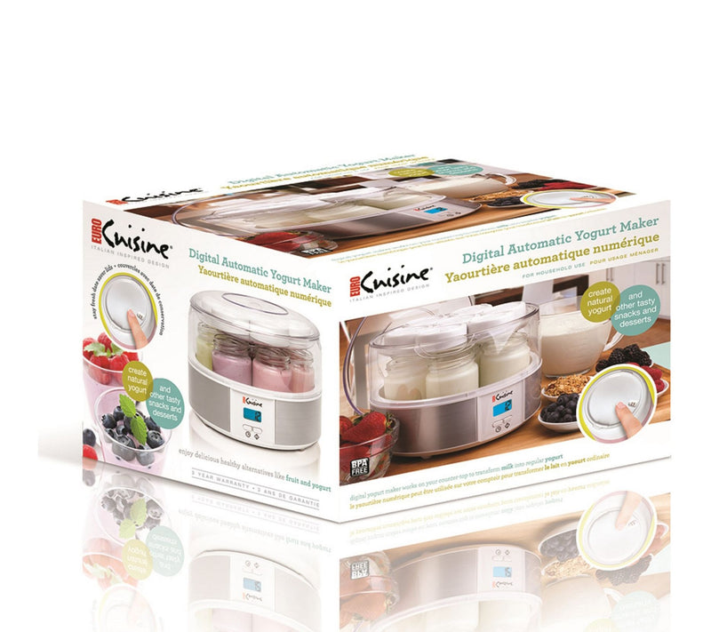Euro Cuisine Digital Automatic Yogurt Maker — View 6