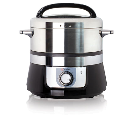 Euro Cuisine Stainless Steel Electric Food Steamer
